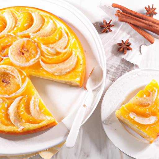 Citrus and Pear Cake