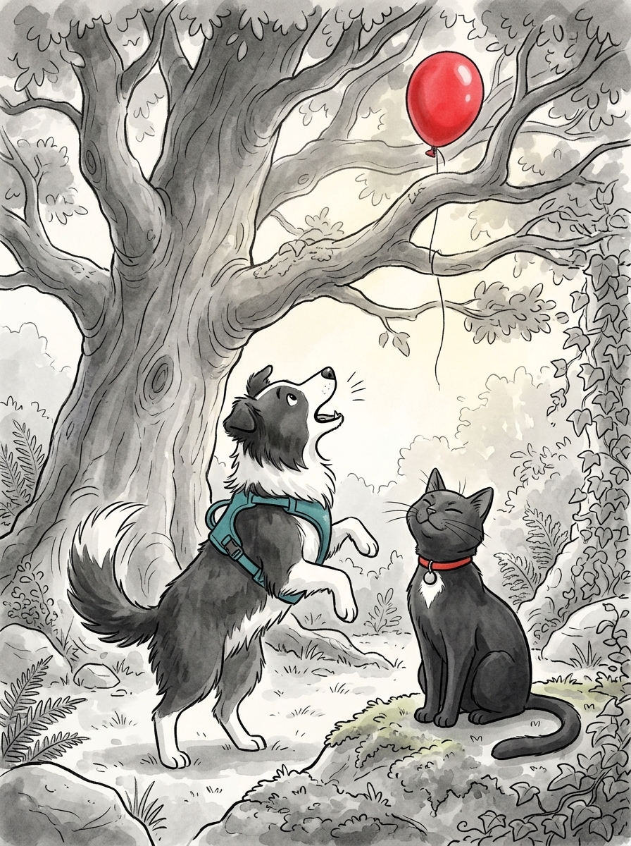 Cover image for Max & Felix and the Red Balloon