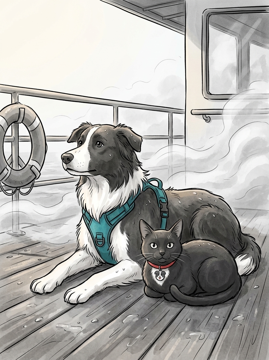 Cover image for The Ferryboat Fog and the Bell's Beat