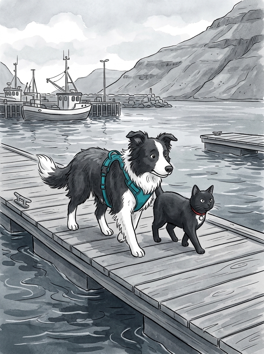 Cover image for The Harbor Rescue at Klaksvík
